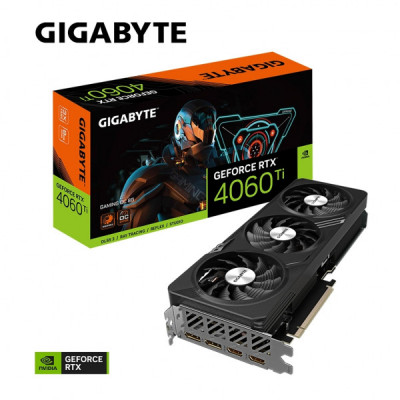 Відеокарта GIGABYTE GeForce RTX4060Ti 8Gb GAMING OC (GV-N406TGAMING OC-8GD)