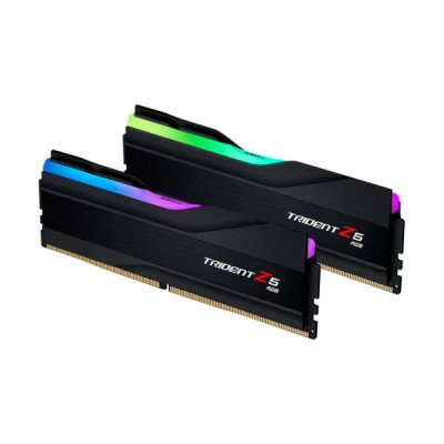 Модуль пам'яті для комп'ютера DDR5 48GB (2x24GB) 7200 MHz Trident Z5 RGB Black G.Skill (F5-7200J3646F24GX2-TZ5RK)