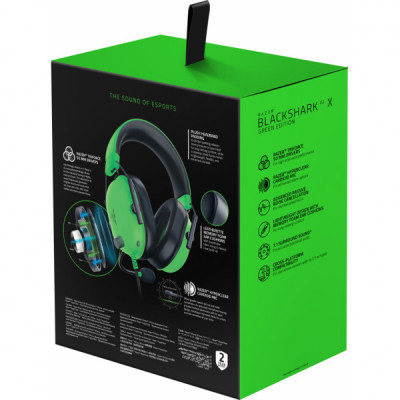 Навушники Razer Blackshark V2 X Green (RZ04-03240600-R3M1)