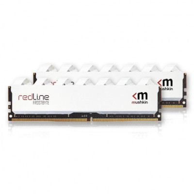 Модуль пам'яті для комп'ютера DDR4 32GB (2x16GB) 4000 MHz Redline White Mushkin (MRD4U400JNNM16GX2)