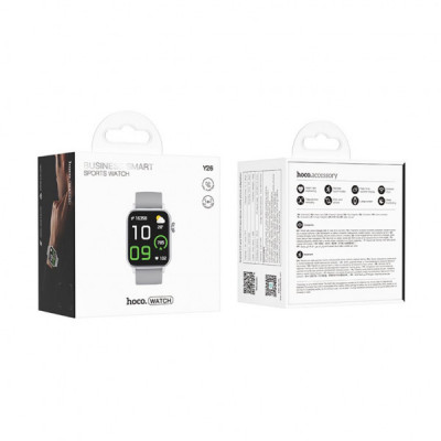 Смарт-годинник HOCO Y26 Smart sports watch (call version) Silver (6942007645423)