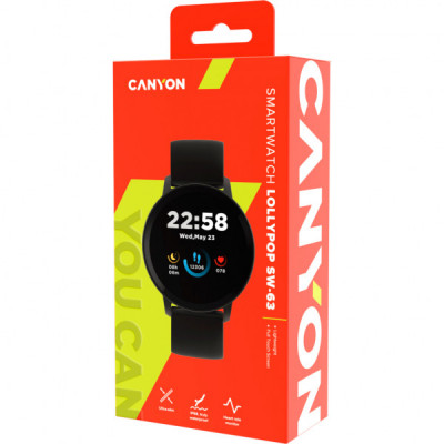Смарт-годинник Canyon CNS-SW63BB Lollypop (CNS-SW63BB)