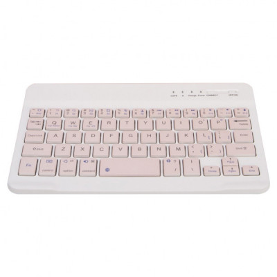 Клавіатура BeCover Bluetooth UA Pink (713411)