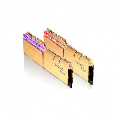 Модуль пам'яті для комп'ютера DDR4 16GB (2x8GB) 3600 MHz Trident Z Royal Gold G.Skill (F4-3600C18D-16GTRG)
