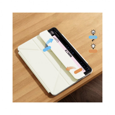 Чохол до планшета BeCover Ultra Slim Origami Magnetic Apple iPad Mini 7 2024 Beige (712948)