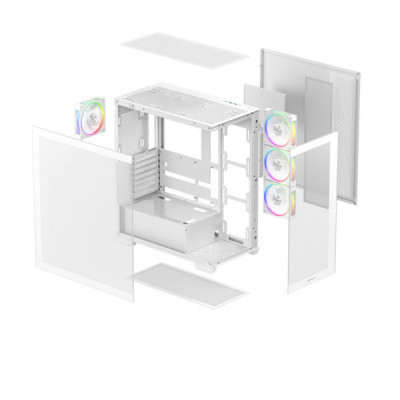 Корпус для ПК Deepcool CG580 4F V2 White (R-CG580-WHADA4-G-2)