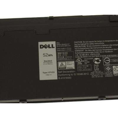 Акумулятор до ноутбука Dell Latitude E7250 VFV59, 6720mAh (52Wh), 6cell, 7.4V (A47164)