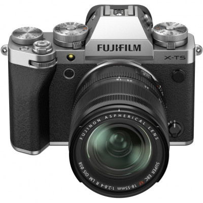 Цифровий фотоапарат Fujifilm X-T5 + XF 18-55mm F2.8-4 Kit Silver (16783056)