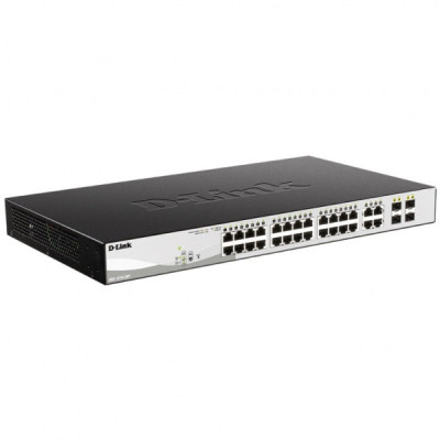 Комутатор мережевий D-Link DGS-1210-24P