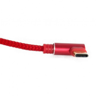 Дата кабель USB 2.0 AM to Type-C 1.0m 90° Extradigital (KBU1763)