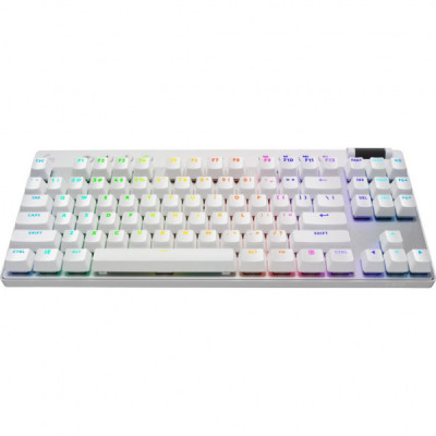 Клавіатура Logitech G PRO X TKL Lightspeed Tactile USB UA White (920-012148)