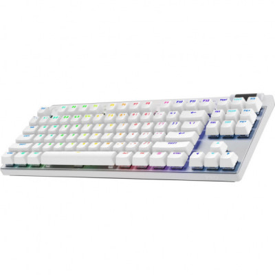 Клавіатура Logitech G PRO X TKL Lightspeed Tactile USB UA White (920-012148)