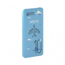 Батарея універсальна Mibrand 10000 mAh Mriya Blue (MI10K/Mriya)