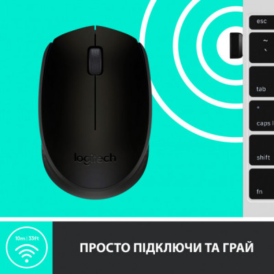 Мишка Logitech M170 Grey (910-004642)