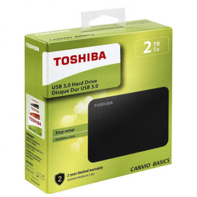 Зовнішній жорсткий диск 2.5" 2TB Toshiba (HDTB420EK3AA)