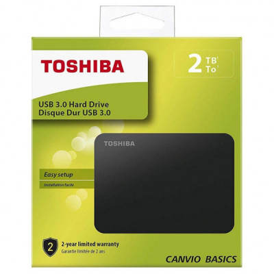 Зовнішній жорсткий диск 2.5" 2TB Toshiba (HDTB420EK3AA)