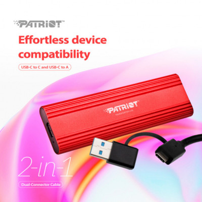 Накопичувач SSD USB-C 512GB Patriot (PTPL512GPEC)