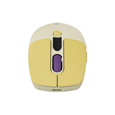 Мишка Canyon MW-26 LCD Silent Wireless/Bluetooth Yellow (CNS-CMSW26Y)