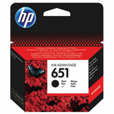 Картридж HP DJ No.651 black Ink Advantage (C2P10AE)