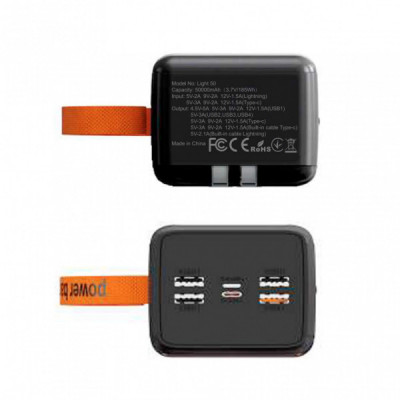 Батарея універсальна Aspiring Light 50 50000mAh PD/22.5W (PB-L50)