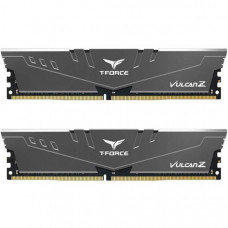 Модуль пам'яті для комп'ютера DDR4 16GB (2x8GB) 3200 MHz T-Force Vulcan Z Gray Team (TLZGD416G3200HC16CDC01)
