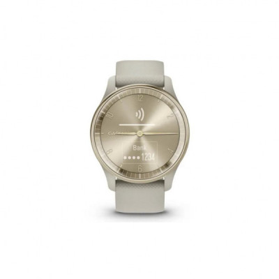 Смарт-годинник Garmin vivomove Trend, WW, French Gray, Silicone, GPS (010-02665-02)