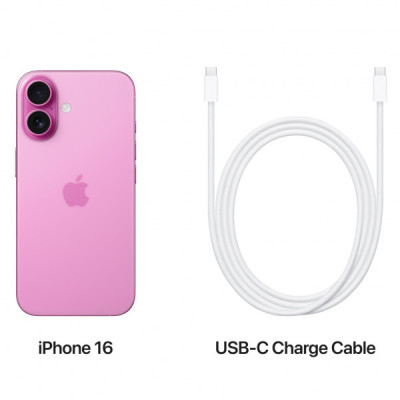 Мобільний телефон Apple iPhone 16 512GB Pink (MYEQ3)