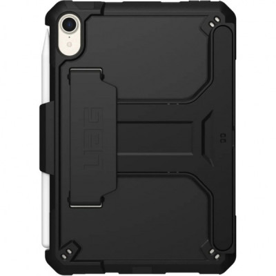 Чохол до планшета Uag iPad Mini (6th Gen, 2022) Scout with Kickstand and Handstrap, Black (124014114040)