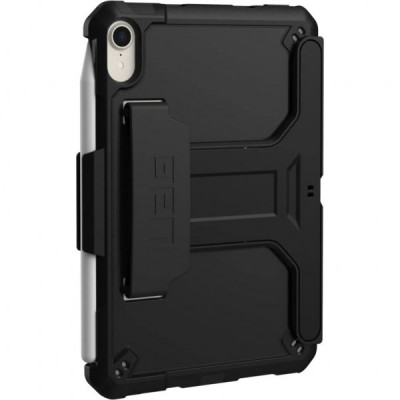 Чохол до планшета Uag iPad Mini (6th Gen, 2022) Scout with Kickstand and Handstrap, Black (124014114040)