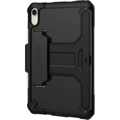 Чохол до планшета Uag iPad Mini (6th Gen, 2022) Scout with Kickstand and Handstrap, Black (124014114040)