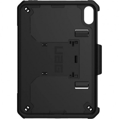 Чохол до планшета Uag iPad Mini (6th Gen, 2022) Scout with Kickstand and Handstrap, Black (124014114040)