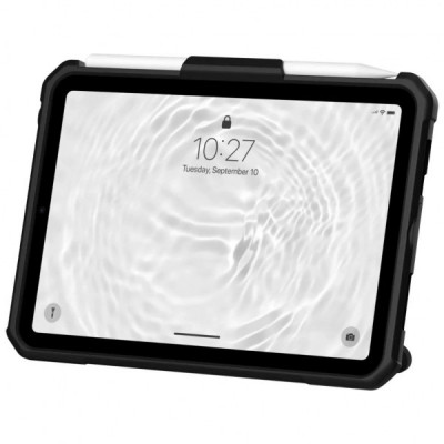 Чохол до планшета Uag iPad Mini (6th Gen, 2022) Scout with Kickstand and Handstrap, Black (124014114040)