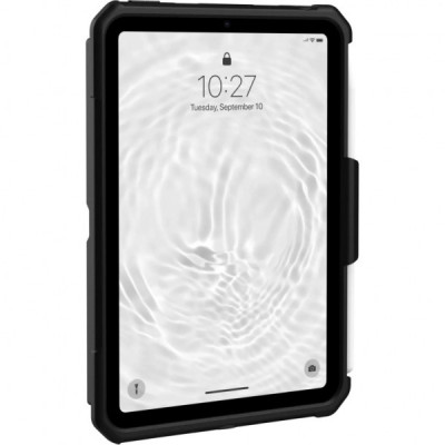 Чохол до планшета Uag iPad Mini (6th Gen, 2022) Scout with Kickstand and Handstrap, Black (124014114040)