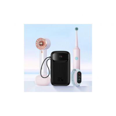 Батарея універсальна Baseus Qpow2 20000mAh 22.5W PD, QC/3.0, Black (P10055002113-00)