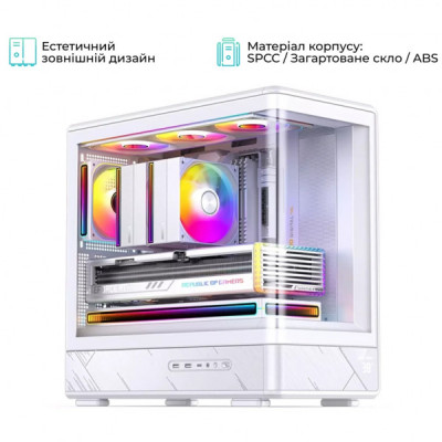 Корпус для ПК JONSBO D200 White Корпус для ПК JONSBO D200 White