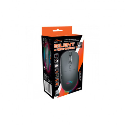 Мишка Media-Tech MT1124 Wireless Black (MT1124)