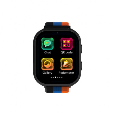 Смарт-годинник Gelius Pro GP-PK008 (Rainbow) Black Kids smart watch with GPS/4G (Pro GP-PK008 (Rainbow) Black)