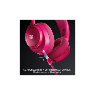 Навушники SteelSeries Arctis Nova 7 Gen 2 Wireless Magenta (61732) Навушники SteelSeries Arctis Nova 7 Gen 2 Wireless Magenta (61732)