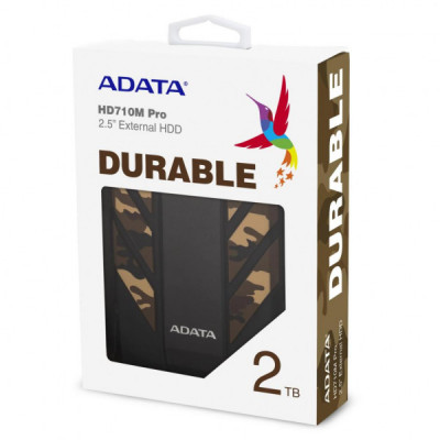 Зовнішній жорсткий диск 2.5" 2TB ADATA (AHD710MP-2TU31-CCF)