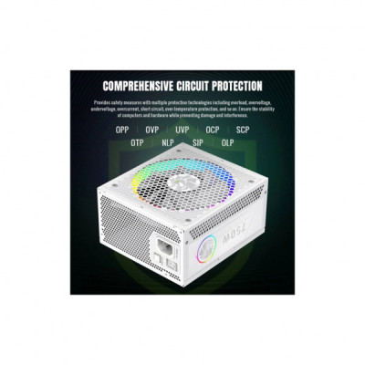 Блок живлення Gamemax 750W (RGB 750G WH) Блок живлення Gamemax 750W (RGB 750G WH)