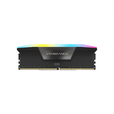 Модуль пам'яті для комп'ютера DDR5 32GB (2x16GB) 6800 MHz Vengeance RGB Black Corsair (CMH32GX5M2B6800C40)