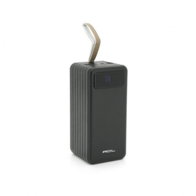 Батарея універсальна ACL 80000mAh, 4xUSB, 4 кабеля(USB/Micro/Type-C/Lighting), 1,4кг, Black (PW-94)