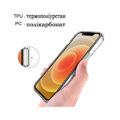 Чохол до мобільного телефона BeCover Space Case Apple iPhone 14 Plus Transparancy (708582)