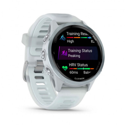 Смарт-годинник Garmin Forerunner 570 - 42MM, Whitestone/Cloud Blue, GPS смарт-годи (010-02970-01)