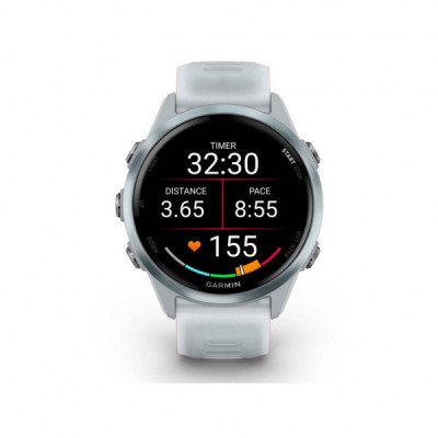 Смарт-годинник Garmin Forerunner 570 - 42MM, Whitestone/Cloud Blue, GPS смарт-годи (010-02970-01)