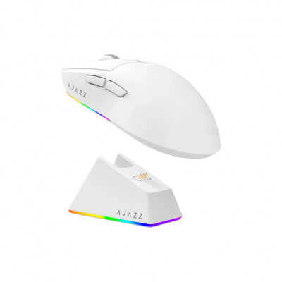 Мишка Ajazz AJ139 V2 MC Wireless/Bluetooth/USB White (AJ139-V2-MC-W)