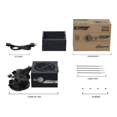 Блок живлення Seasonic 750W (CORE GC-750 ATX31) Блок живлення Seasonic 750W (CORE GC-750 ATX31)