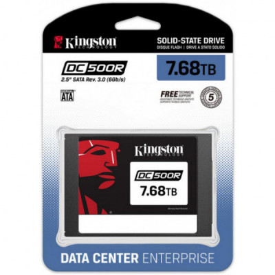 Накопичувач SSD 2.5" 7.68TB Kingston (SEDC500R/7680G)