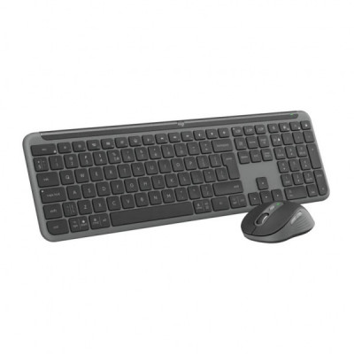 Комплект Logitech MK950 Bluetooth/Wireles UA Graphite (920-012490)