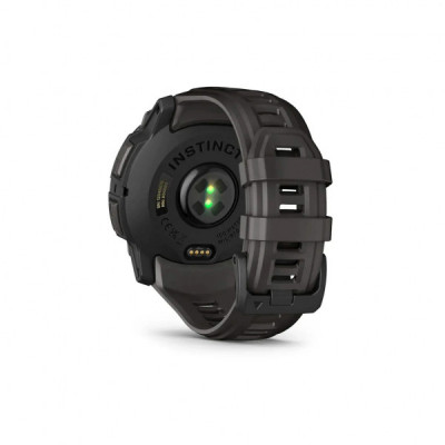 Смарт-годинник Garmin Instinct 3, 50mm, AMOLED, Black Bezel with Charcoal Band, GPS смарт-годинник (010-03020-00)